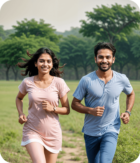 running persons